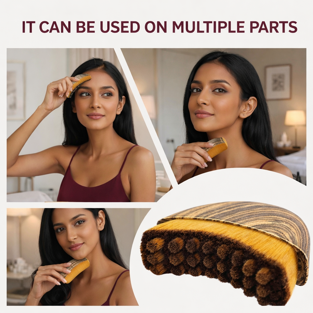 EWOQUE™ Lymphatic Contour Face Brush | Sculpting & Drainage Massager